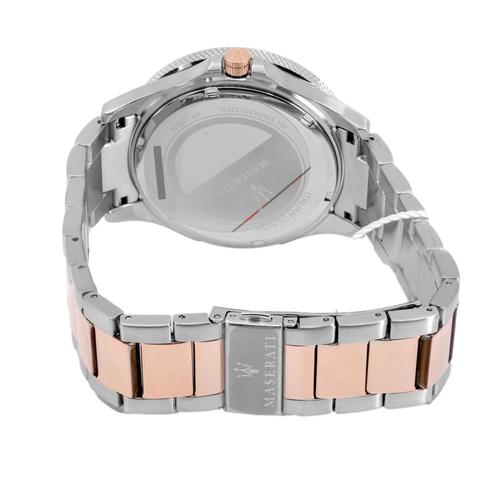 Maserati SFIDA Quartz Blue Dial Stainless Steel 44mm Watch For Men